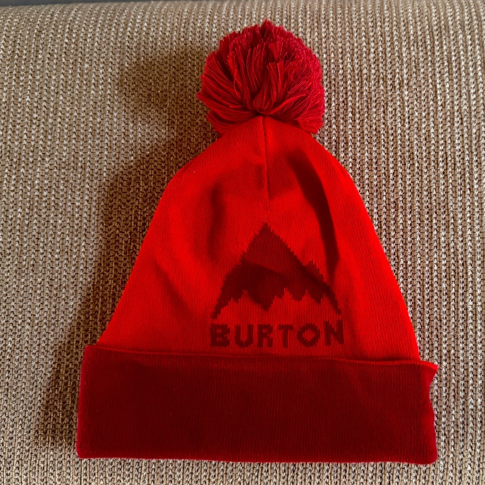 NWNT Burton Beanie Red for Unisex Adults